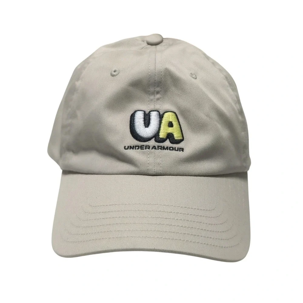 Under Armour Hat Cap Baseball Snap Back Brown Lightweight Adjustable Casual Mens